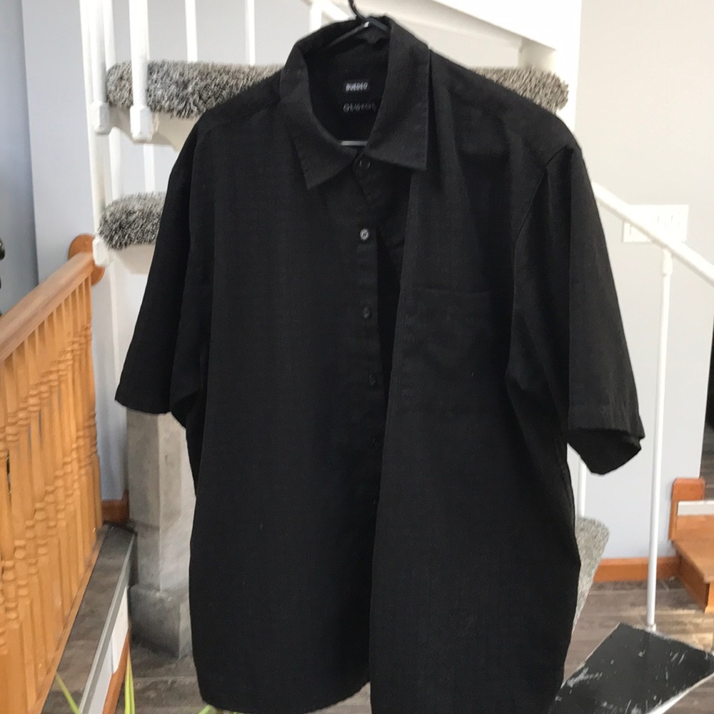 GEORGE Short Sleeve Button Up L